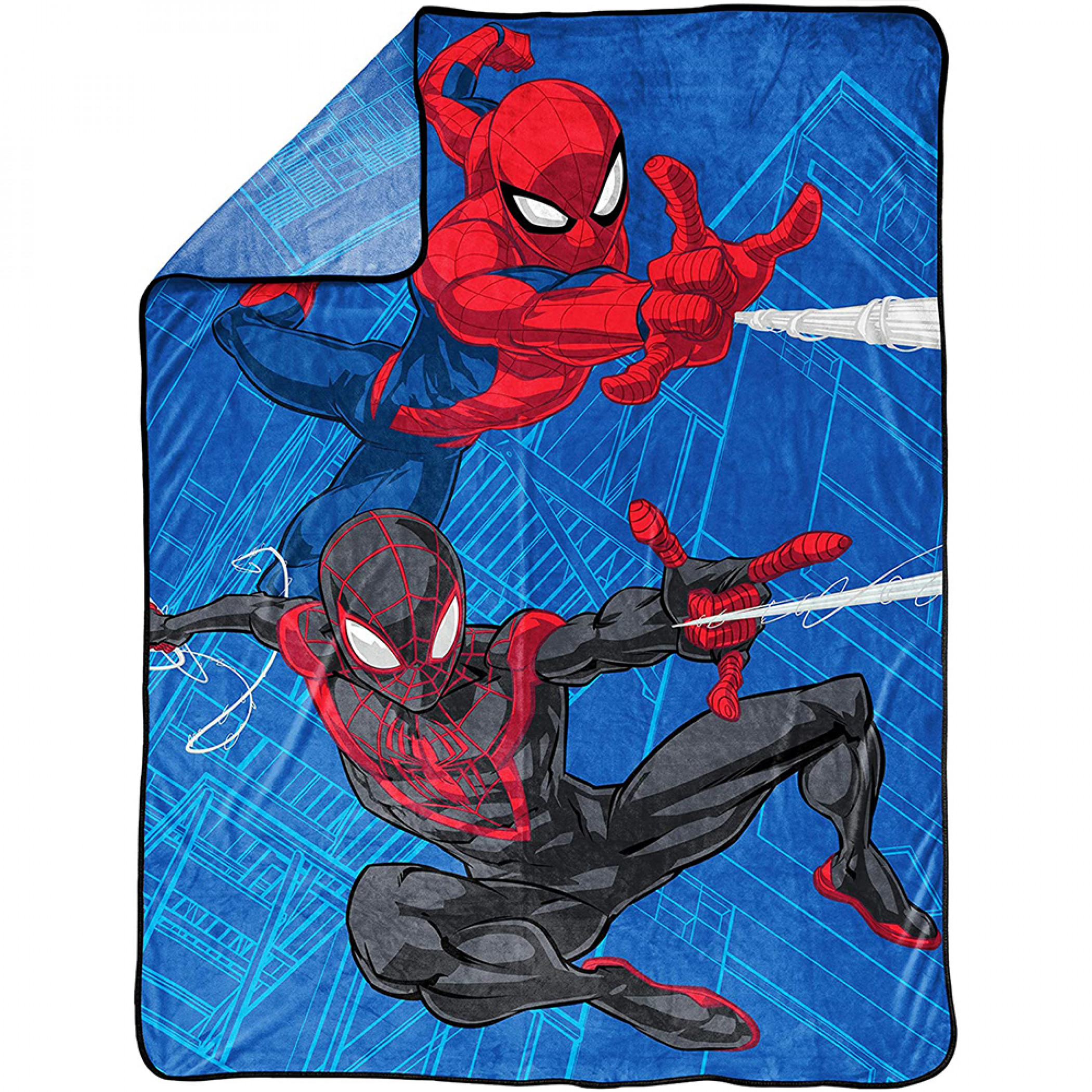 Spider-Man & Miles Morales 60" X 80" Raschel Blanket